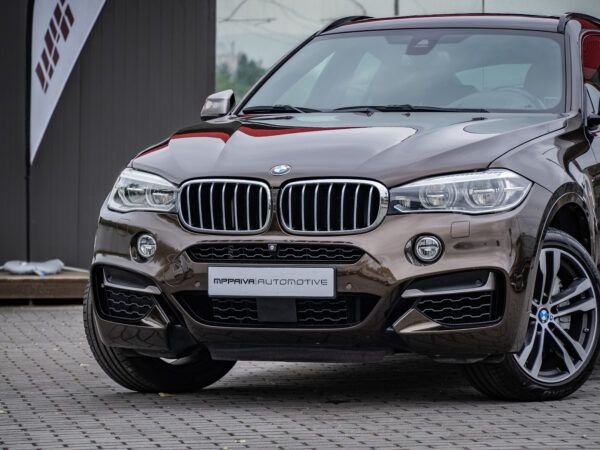 venda / compra carro usado / semi-novo BMW X6 M M50 d xDrive castanho. MPPAIVA-Automotive o seu stand automóvel de confiança